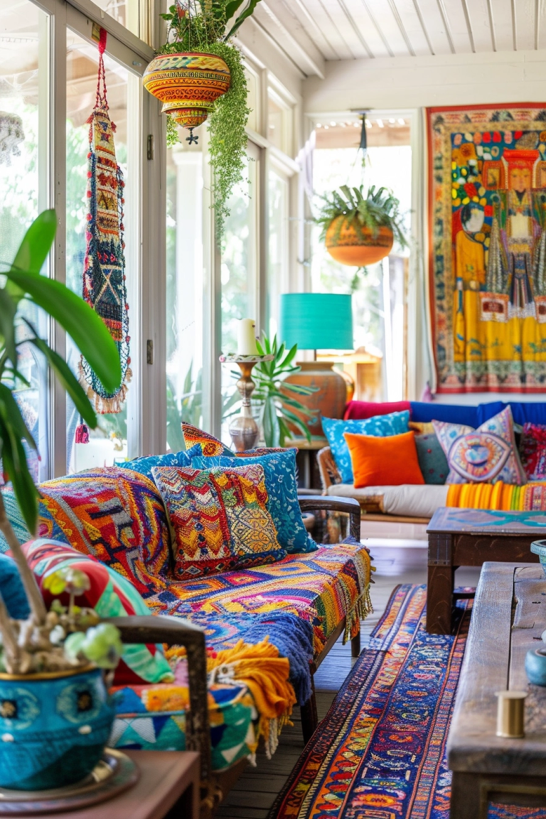 29 Incredible Boho Sunroom Ideas - Courtneys World