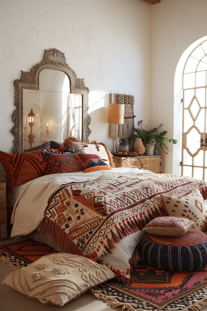 Cozy Moroccan-inspired Boho Nest