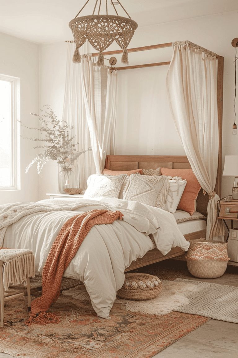 29 Boho Bedroom For Couples - Courtneys World