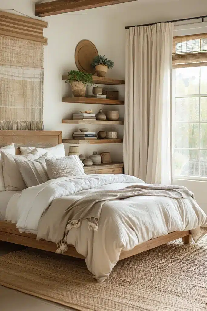 Boho Bedroom Earth Tones