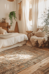 29 Boho Bedroom Area Rugs - Courtneys World