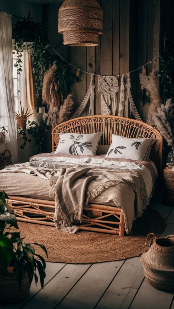 Boho Bedroom Bed Ideas