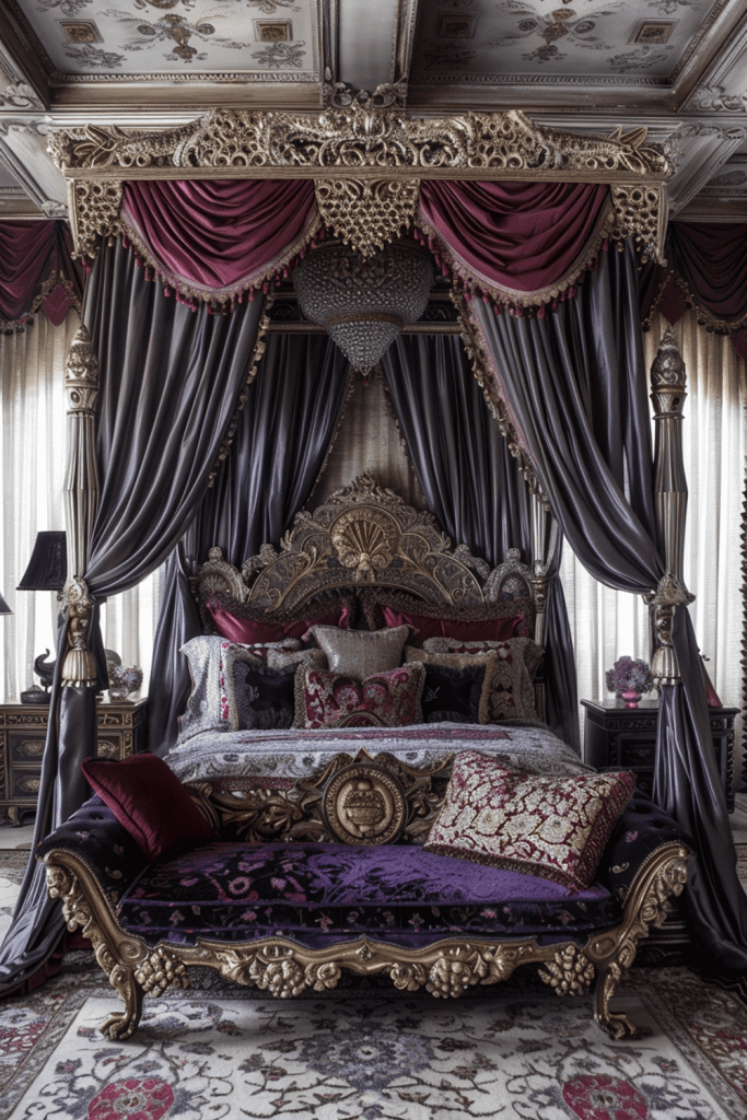 Extravagant Bohemian Bliss: Lavish Bedroom Escape