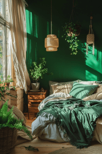 29 Green Boho Bedroom Ideas - Courtneys World