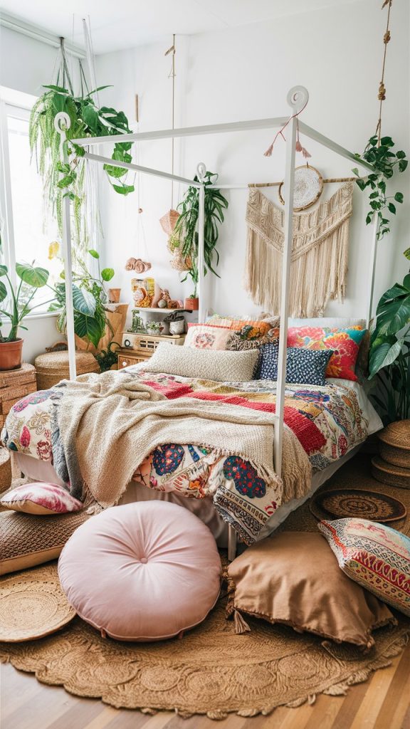 Boho Bedroom Bed Ideas