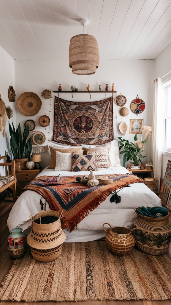 Boho Bedroom Bed Ideas