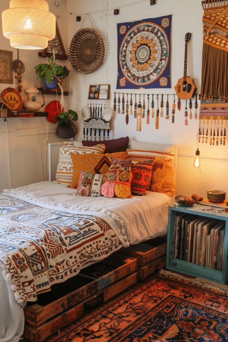 29 Boho Bedroom For Teens Ideas - Courtneys World