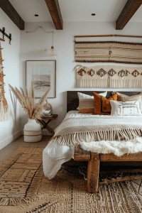 29 Japandi Boho Bedroom Ideas - Courtneys World