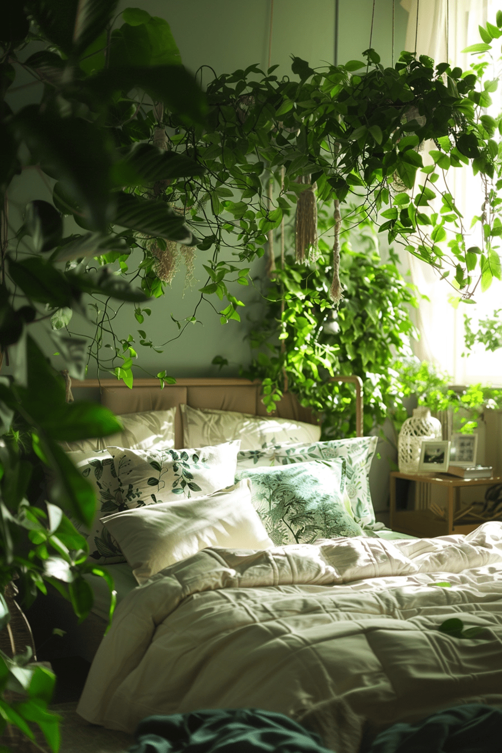 29 Boho Bedroom With Hanging Plant Ideas - Courtneys World