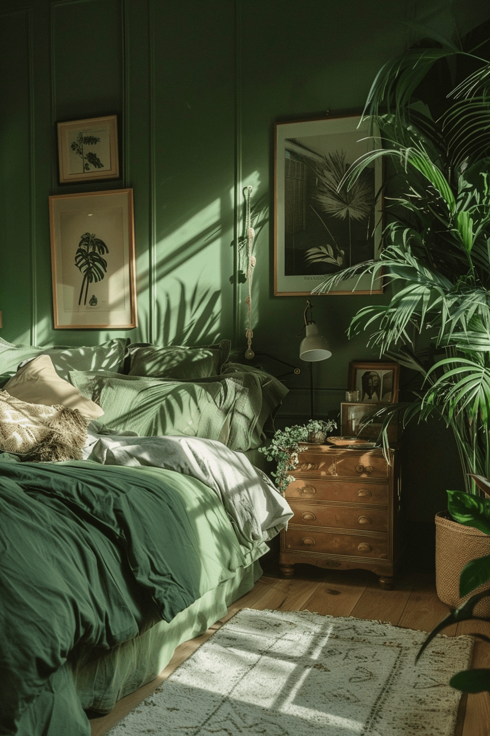 29 Green Boho Bedroom Ideas - Courtneys World