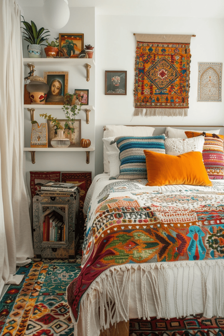 29 Boho Ideas For Small Bedrooms - Courtneys World