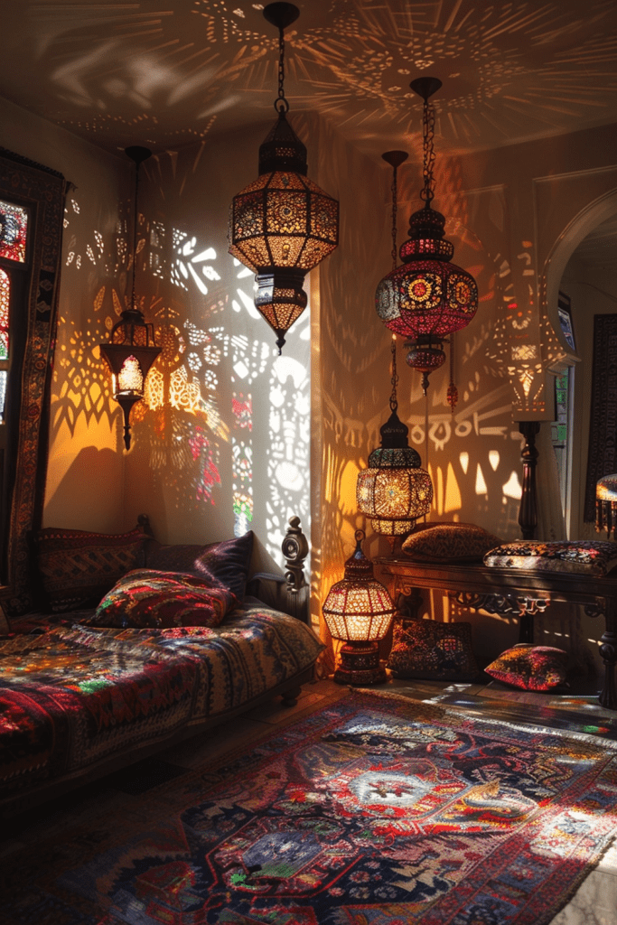 Moroccan-inspired Lantern Haven