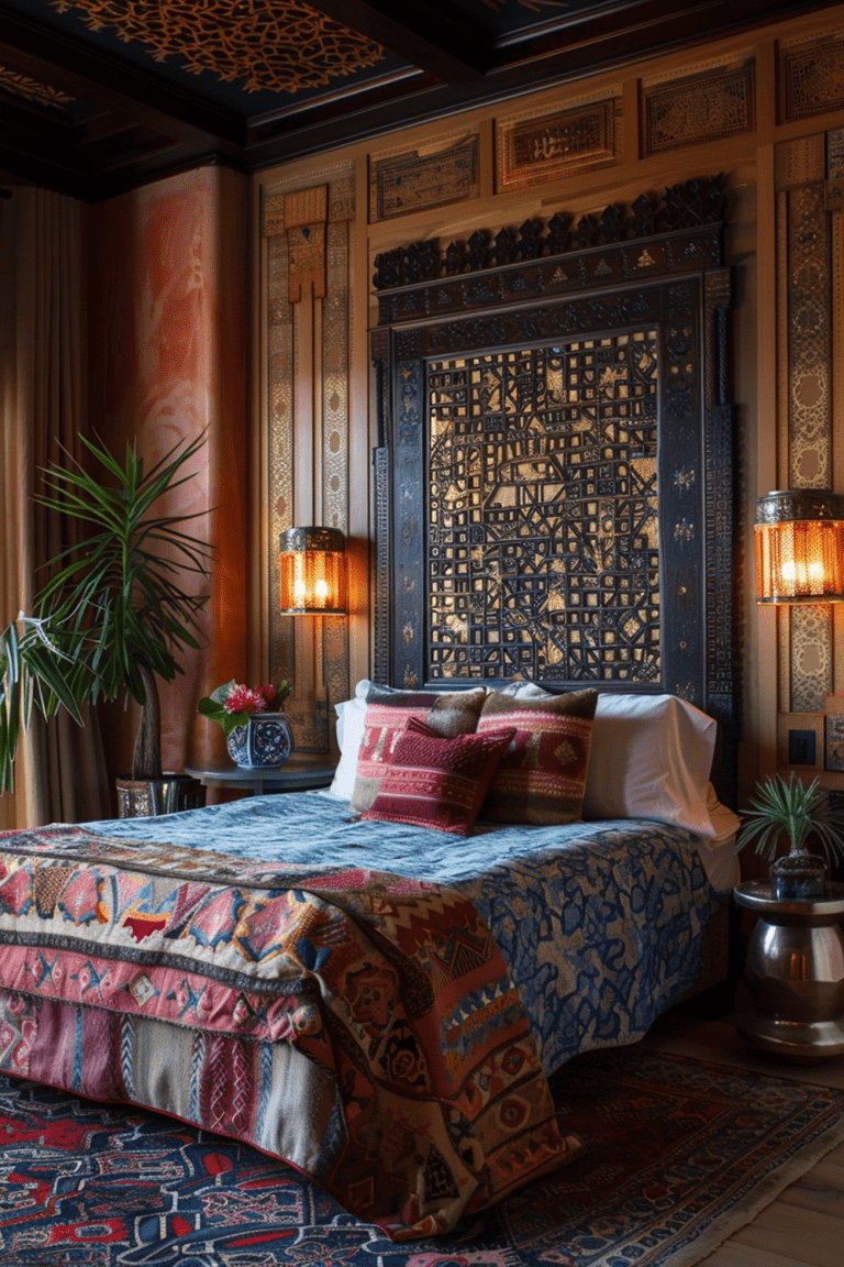 29 Boho Bedroom Wall Decor Ideas - Courtneys World