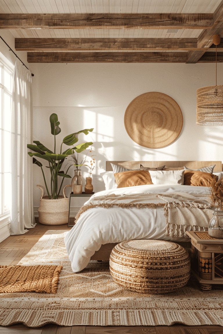 29 Japanese Boho Bedroom Ideas - Courtneys World