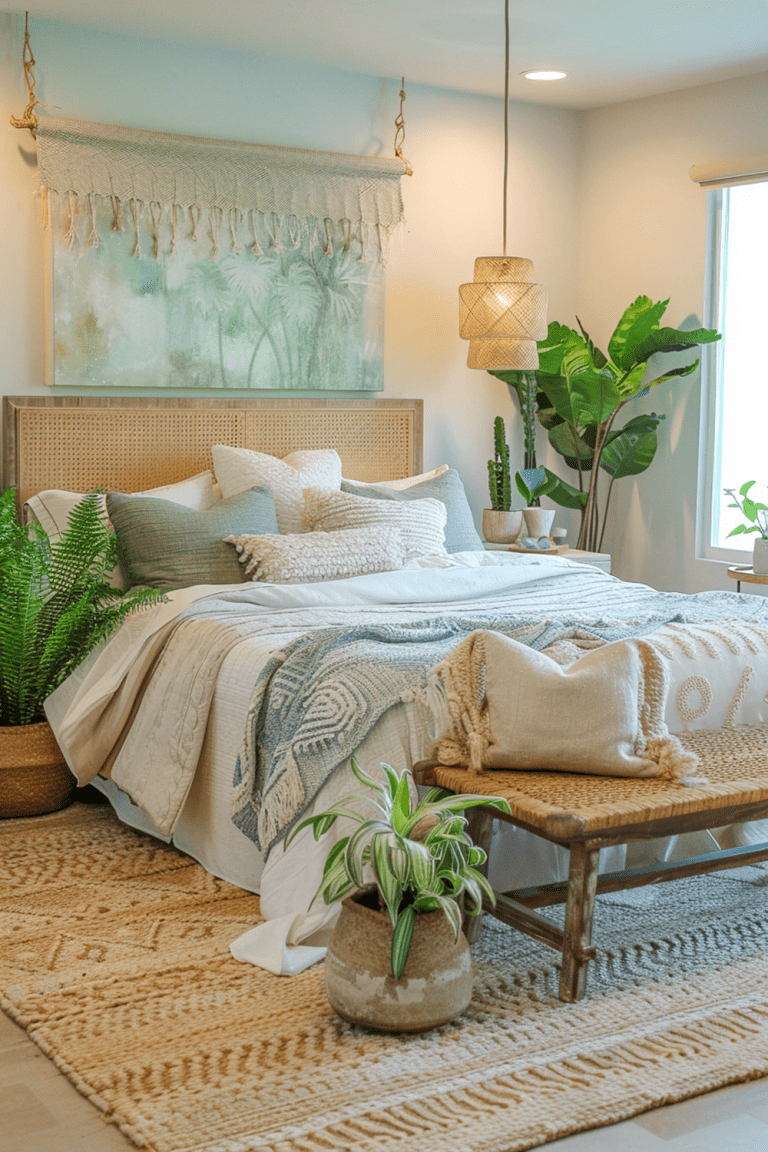 29 Cozy Boho Style Bedroom Ideas - Courtneys World