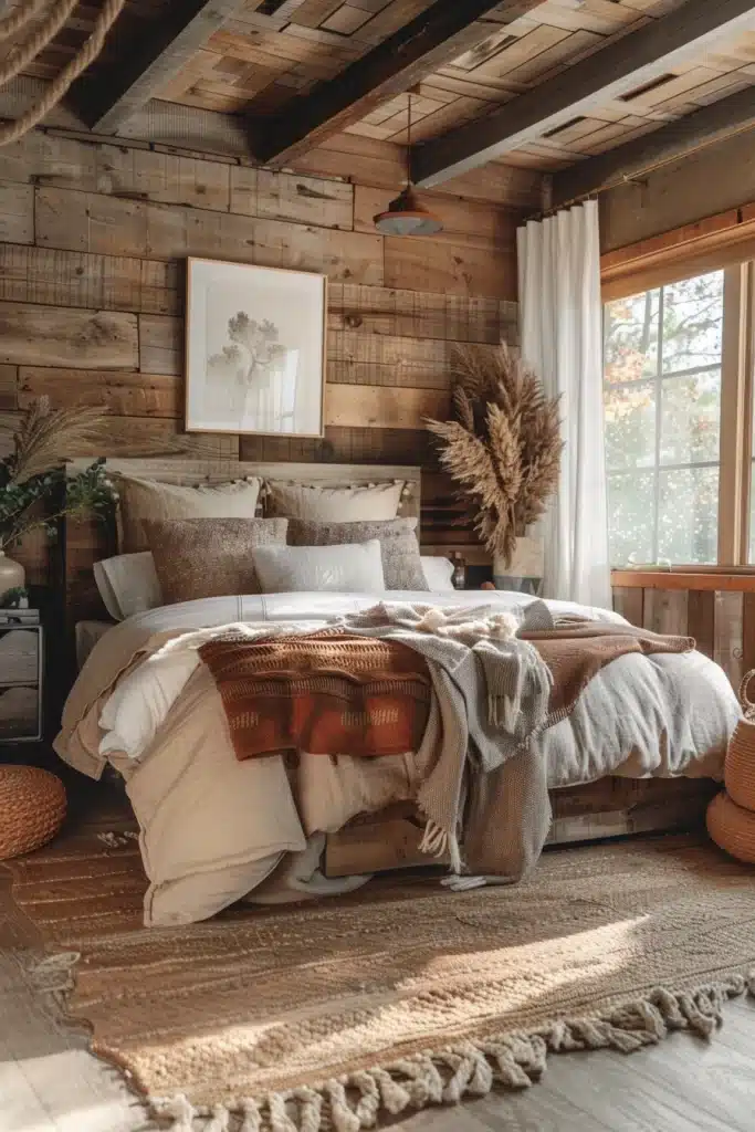 Boho Bedroom Earth Tones