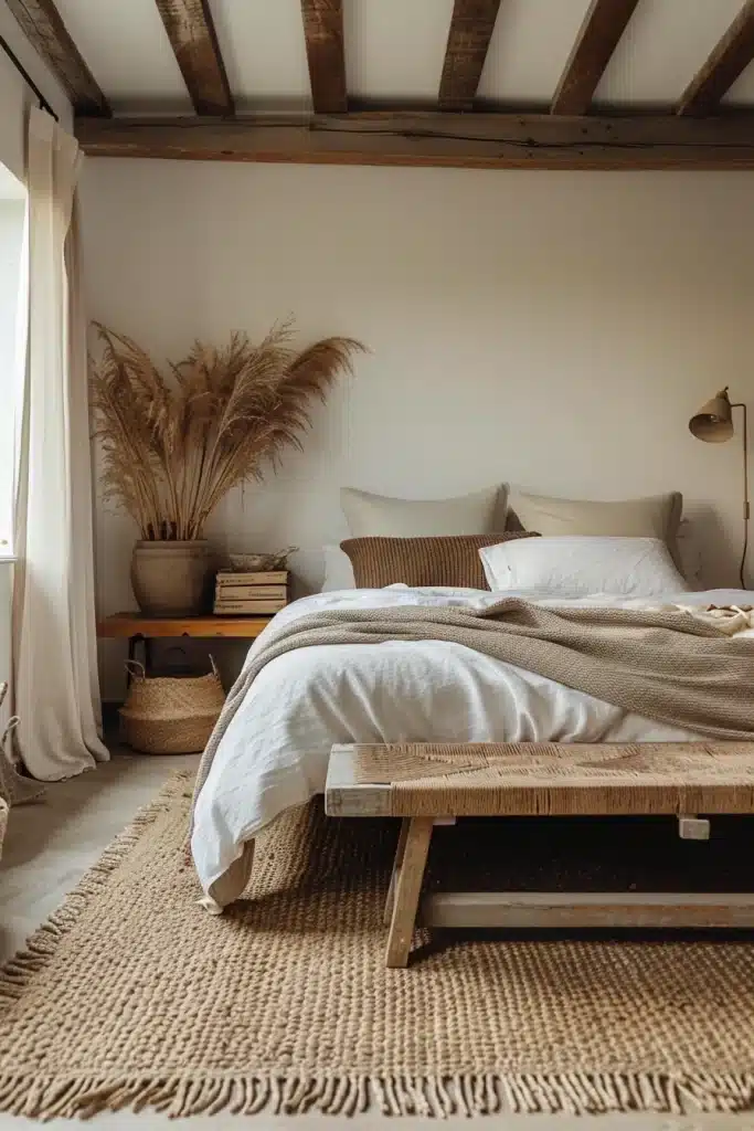 Boho Bedroom Earth Tones