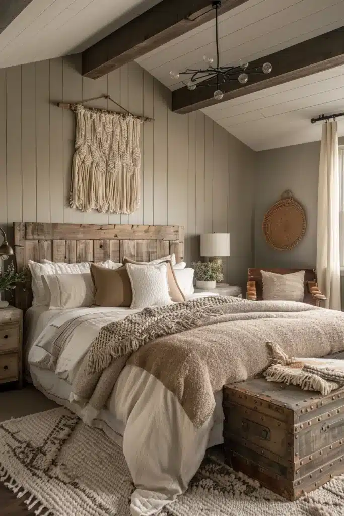 Boho Bedroom Earth Tones