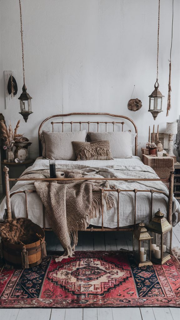 Boho Bedroom Bed Ideas