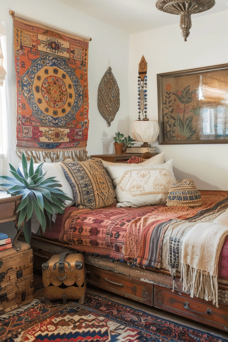 29 Boho Ideas For Small Bedrooms - Courtneys World
