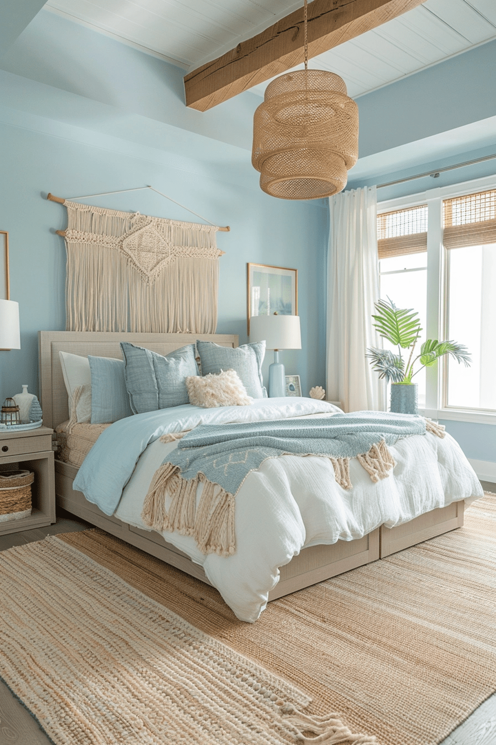 29 Light Blue Boho Bedroom Ideas Courtneys World