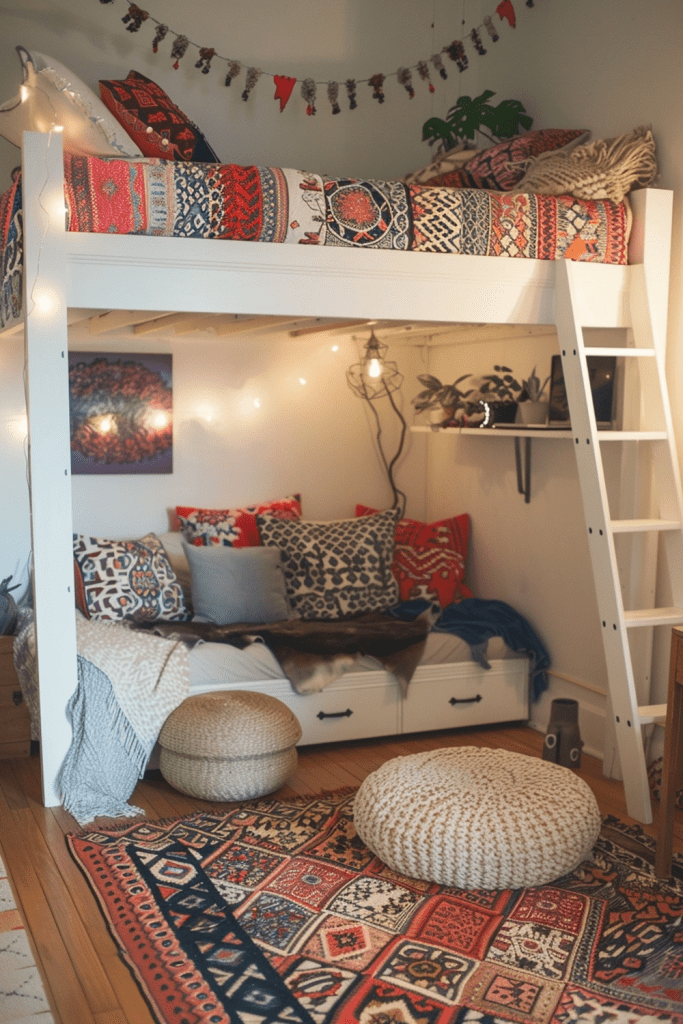 Space-Saving Bohemian Style: Tips for Small Bedrooms