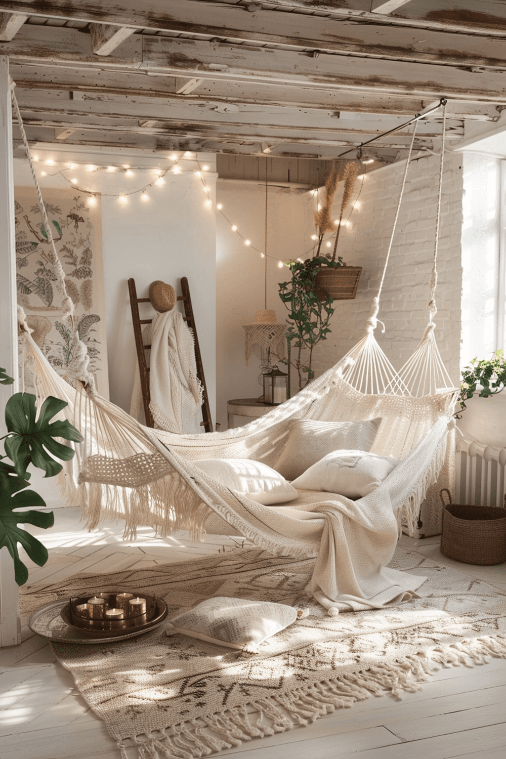 29 Boho Bedroom Hammocks You Must See - Courtneys World