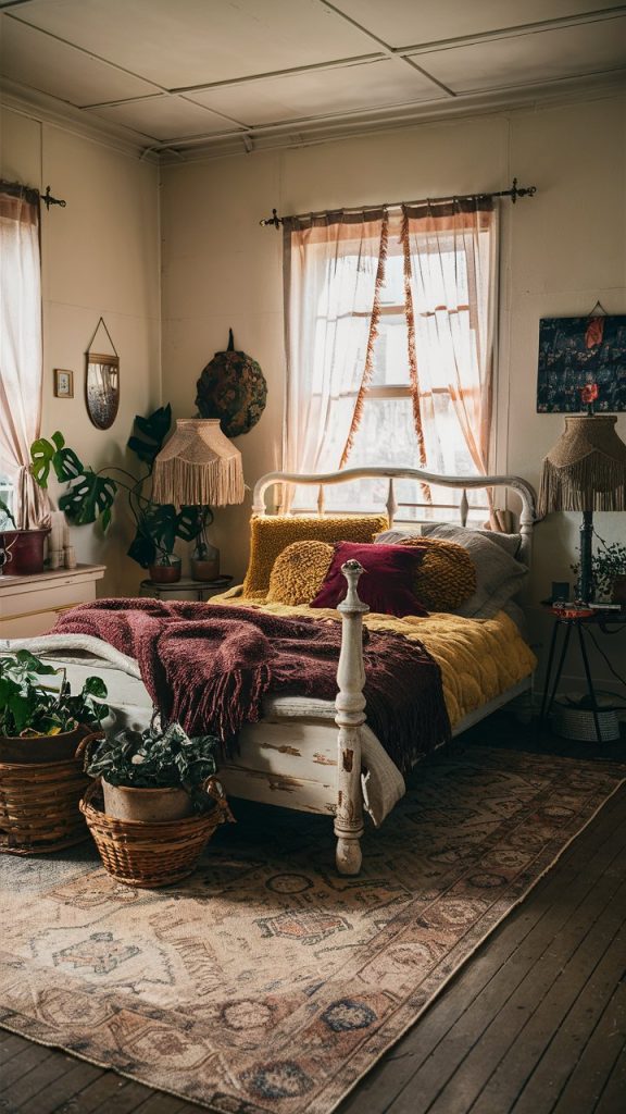 Boho Bedroom Bed Ideas