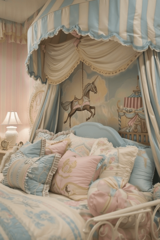 Vintage Carousel Fantasy Bedroom
