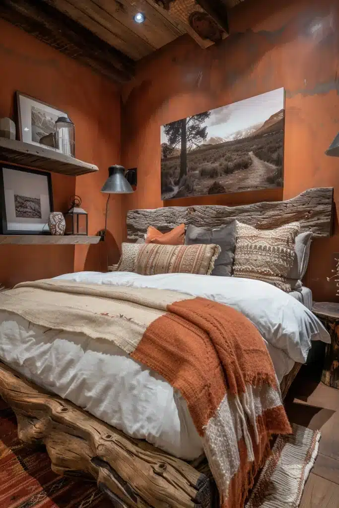 Boho Bedroom Earth Tones