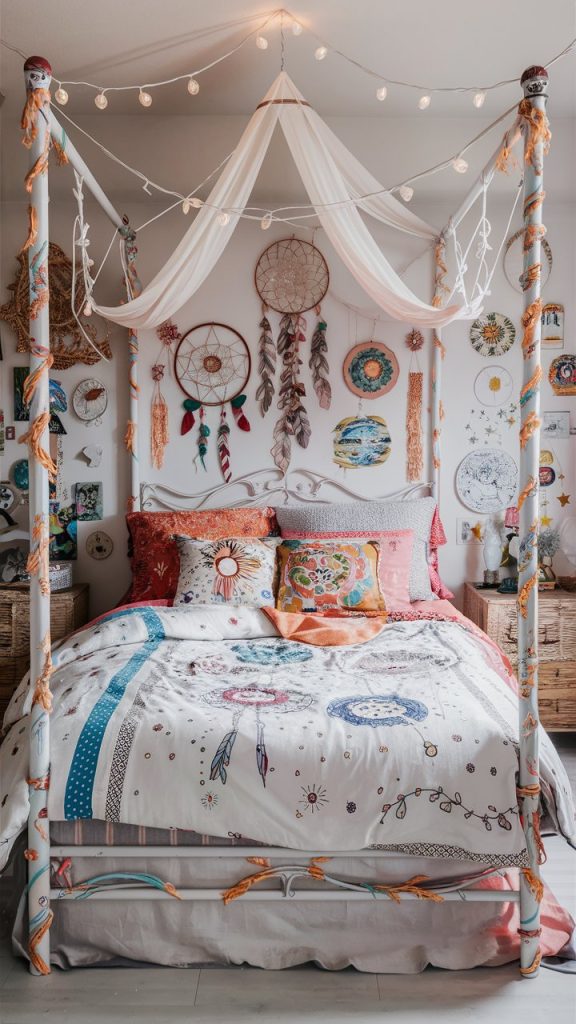 Boho Bedroom Bed Ideas