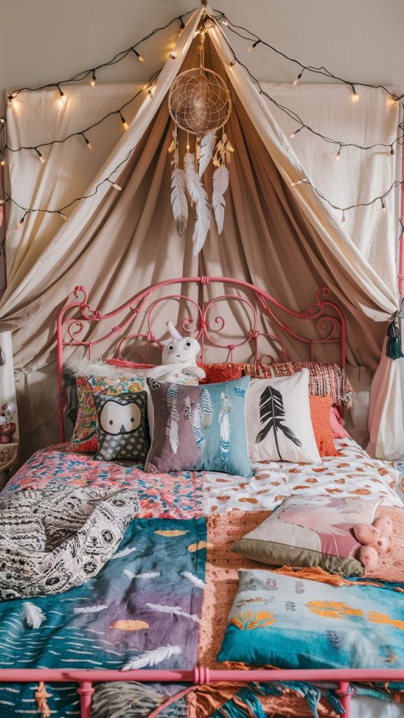 Boho Bedroom Bed Ideas