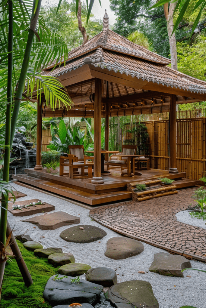 Zen Garden Retreat Gazebo
