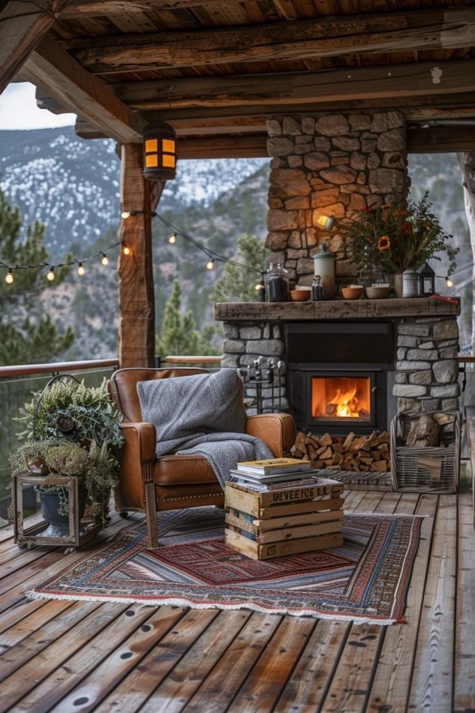 Rustic Retreat: Cabin-Style Comfort for Book Lovers