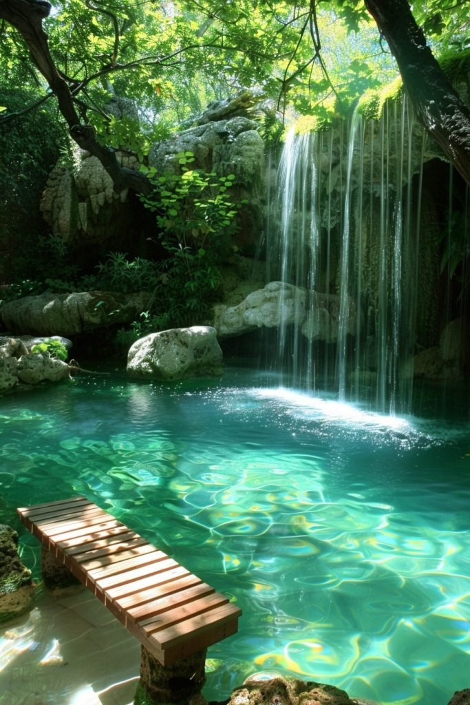 Mossy Grotto Pool