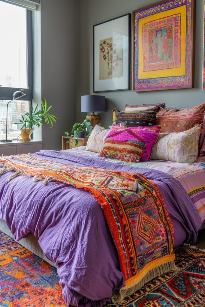 Artsy and Abstract Expression Bedroom