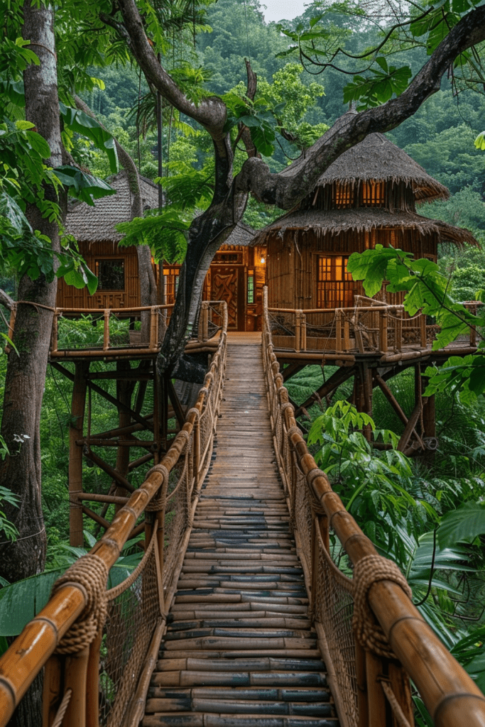 Bamboo Bridge Treehouse
