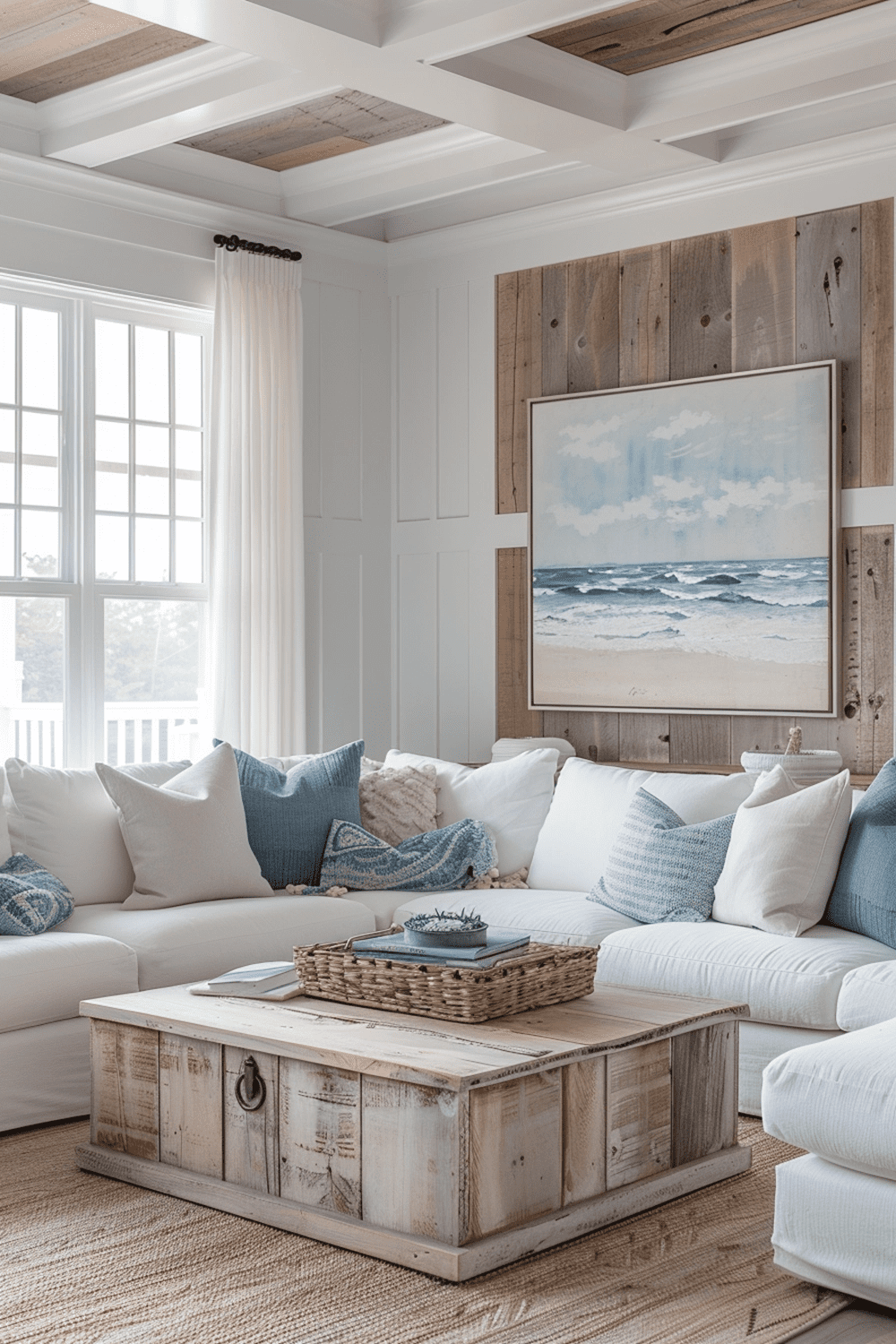 29 Beach Modern Coastal Living Room Ideas - Courtneys World