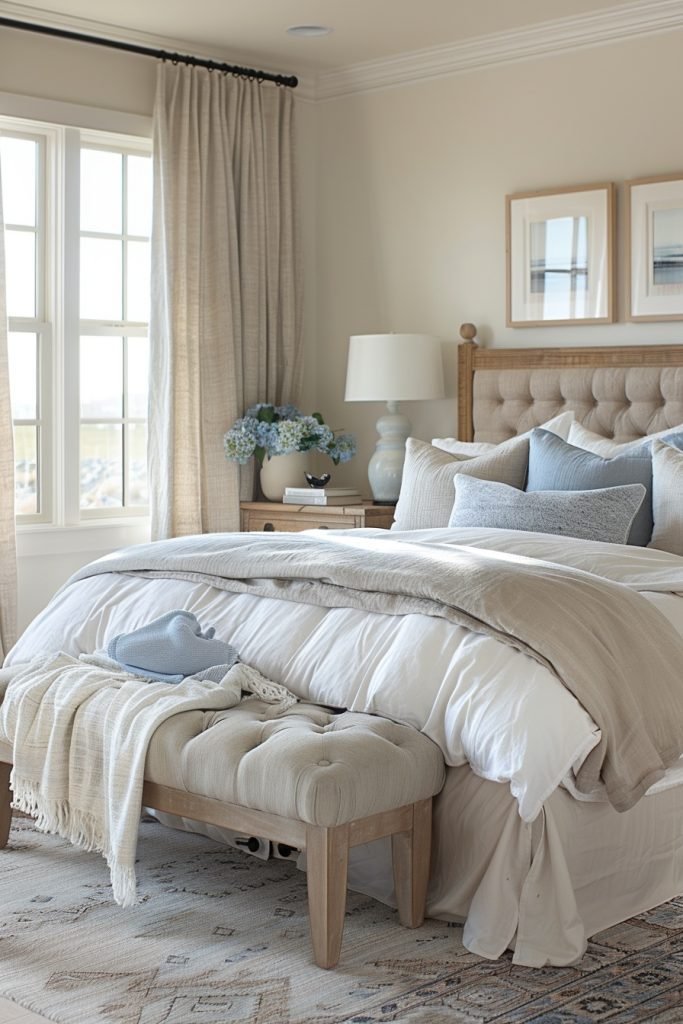 Beige Coastal Charm
