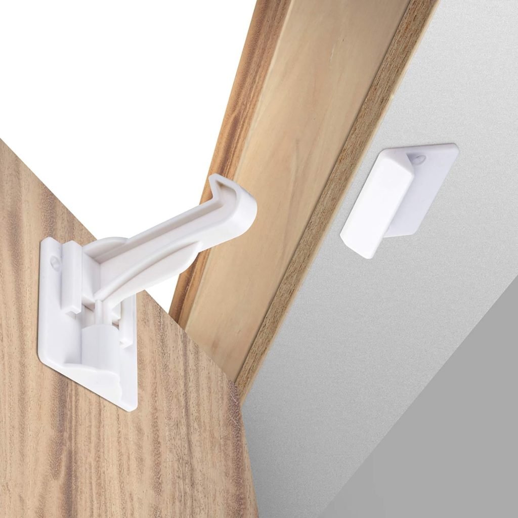 Benny Bradley's Invisible Baby Proofing Cabinet Latch Locks