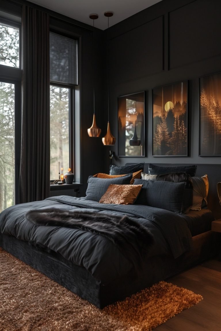 29 Black Bedroom Ideas For A Bold And Sophisticated Space - Courtneys World