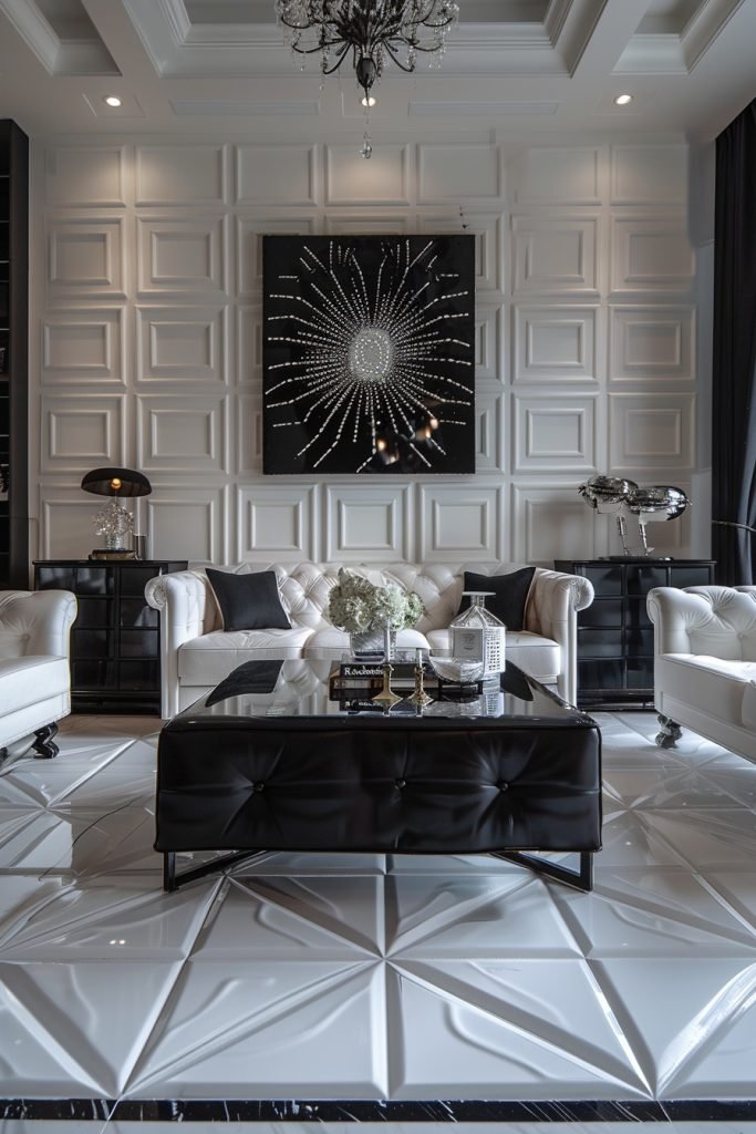 Black and White Elegance