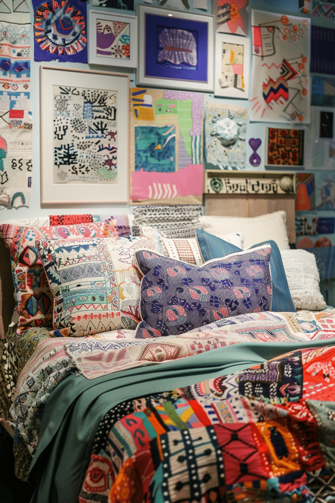 Bohemian Mixed Media Collage