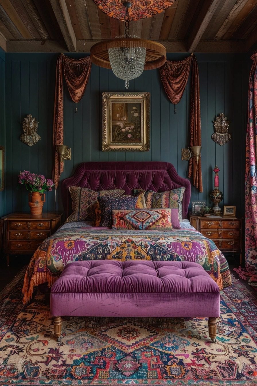 29 Boho Bedroom Storage Ideas To Maximize Space With Style - Courtneys ...