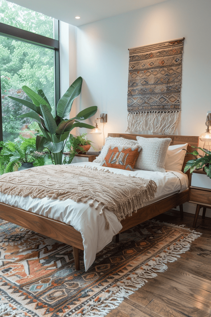 Boho Mid-Century Modern Mix