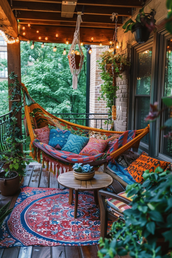 Budget Boho Balcony