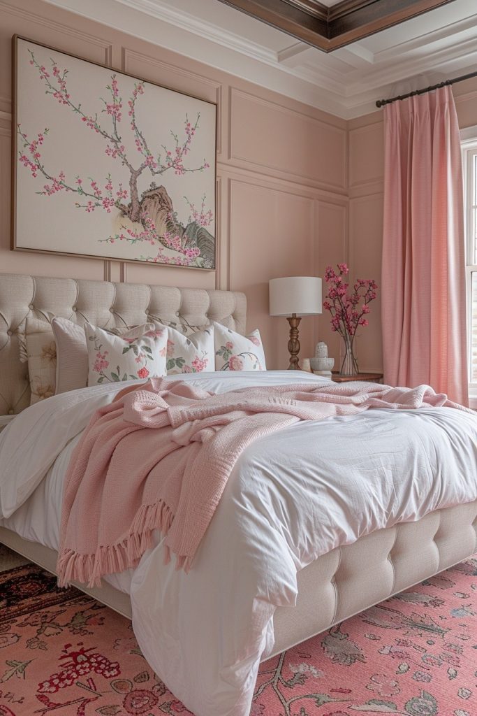 Cherry Blossom Inspired Pink Sanctuary