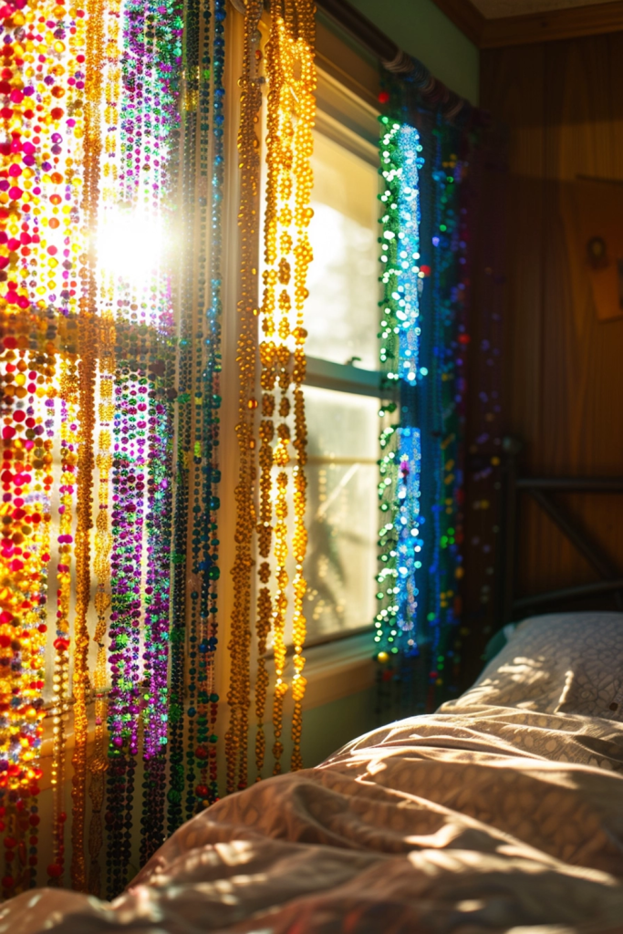 Colorful Beaded Curtains