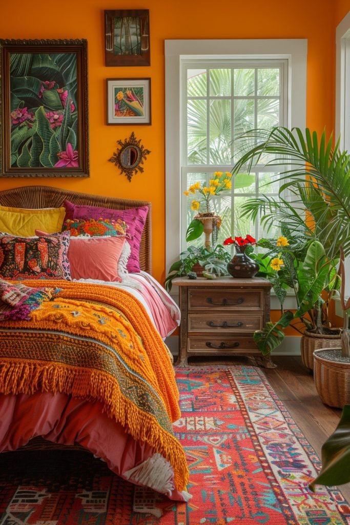 Colorful Cuban-Inspired Room