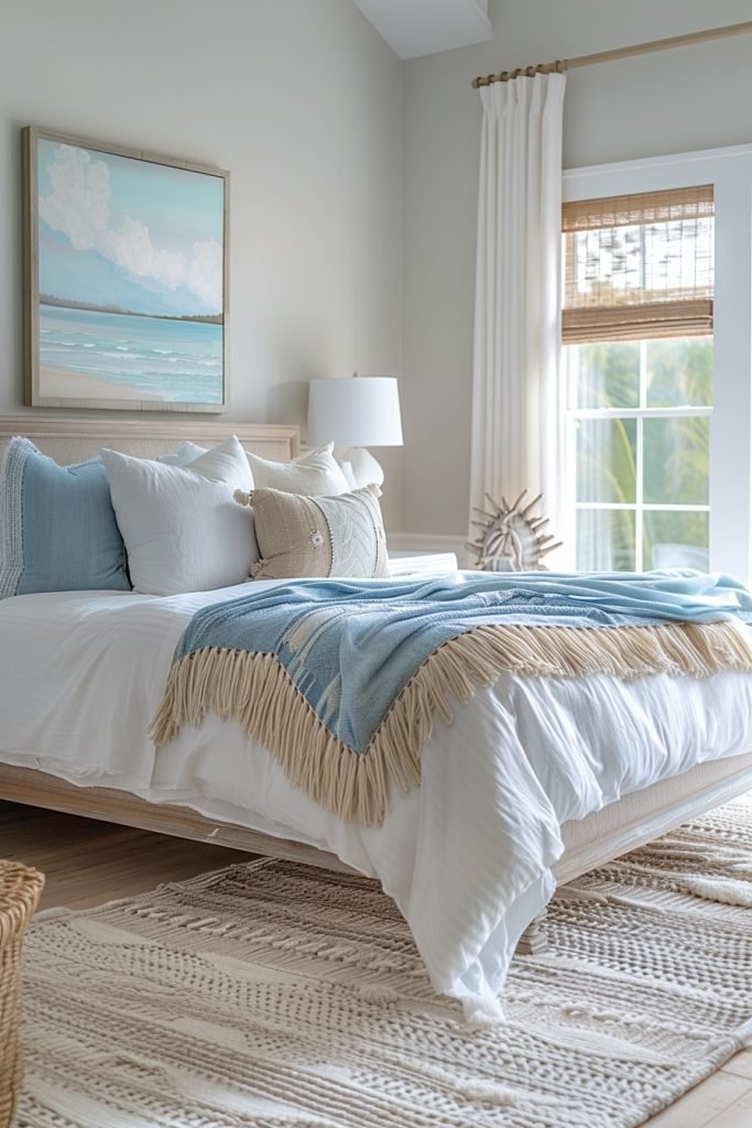 DIY Beachy Bedroom Decor